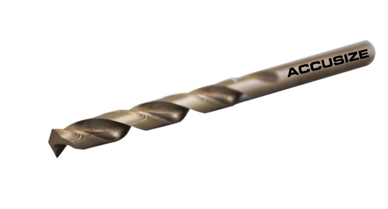 M35 HSS+5% Cobalt Metric Drill Set, 1 to 10mm by 0.5mm, 135 deg split point,