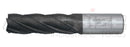 Fine Tooth, TiAlN Coated, M42-8% Cobalt Roughing End Mills