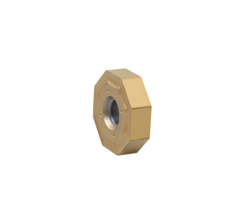 Octagonal Double Side ONHU080608-M Carbide Inserts, PVD Coated