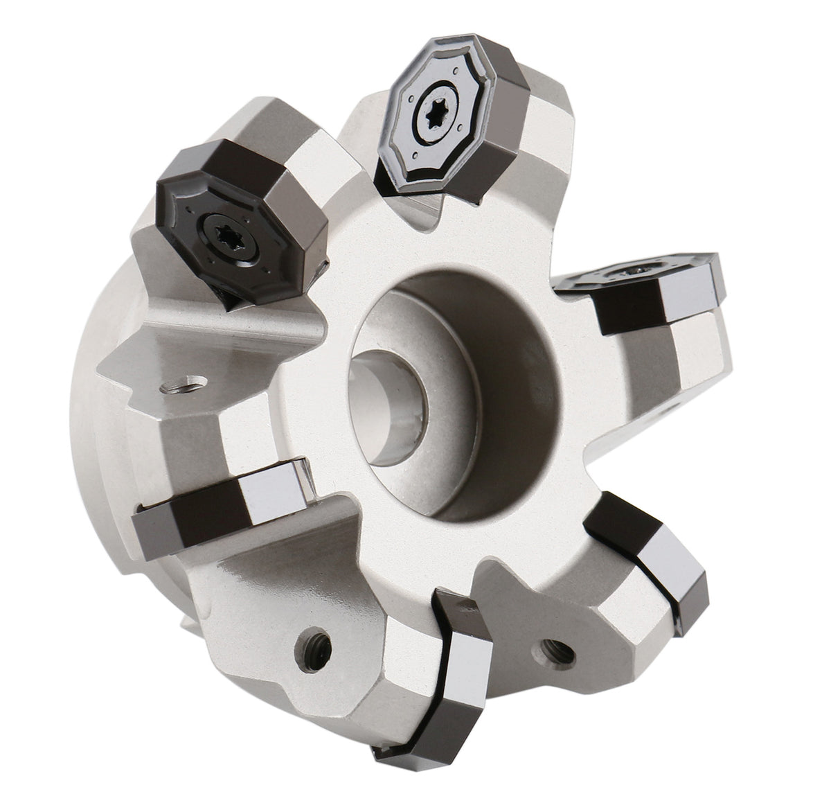 45 Degree Indexable Face Mill for Octagonal Double Side 16 Cutting Edge Insert, with Onhu0800608 Insert, 3300-1629