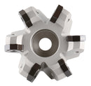 45 Degree Indexable Face Mill for Octagonal Double Side 16 Cutting Edge Insert, with Onhu0800608 Insert, 3300-1629