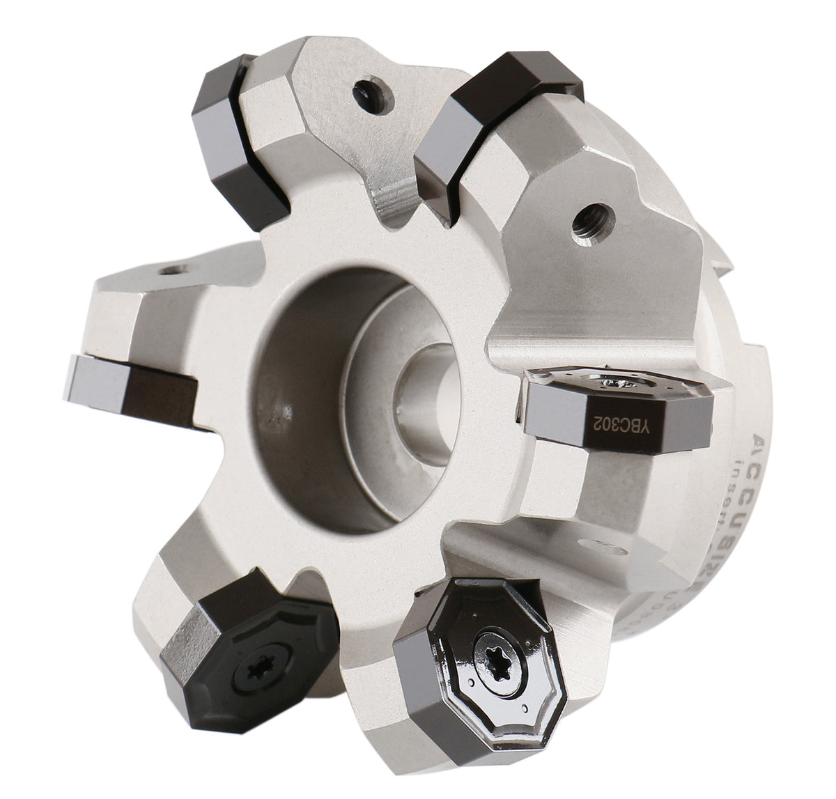 45 Degree Indexable Face Mill for Octagonal Double Side 16 Cutting Edge Insert, with Onhu0800608 Insert, 3300-1629