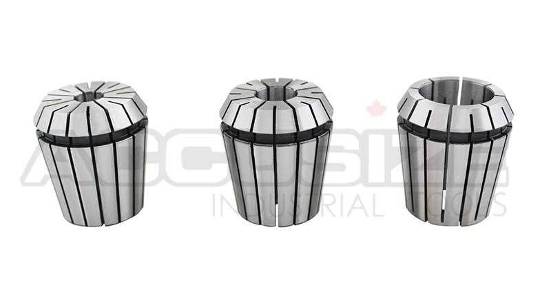 CAT50-ER40 4" Collet Chuck & ER40 23ps/set Metric Collet Set, Range: 4-26mm