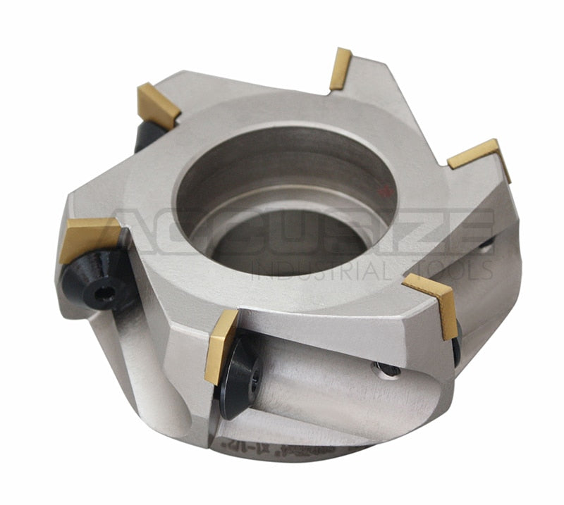 Positive Rake Face Mill 75 Degree Positive Rake Indexable Face Milling Cutters, with SPG422 Ca