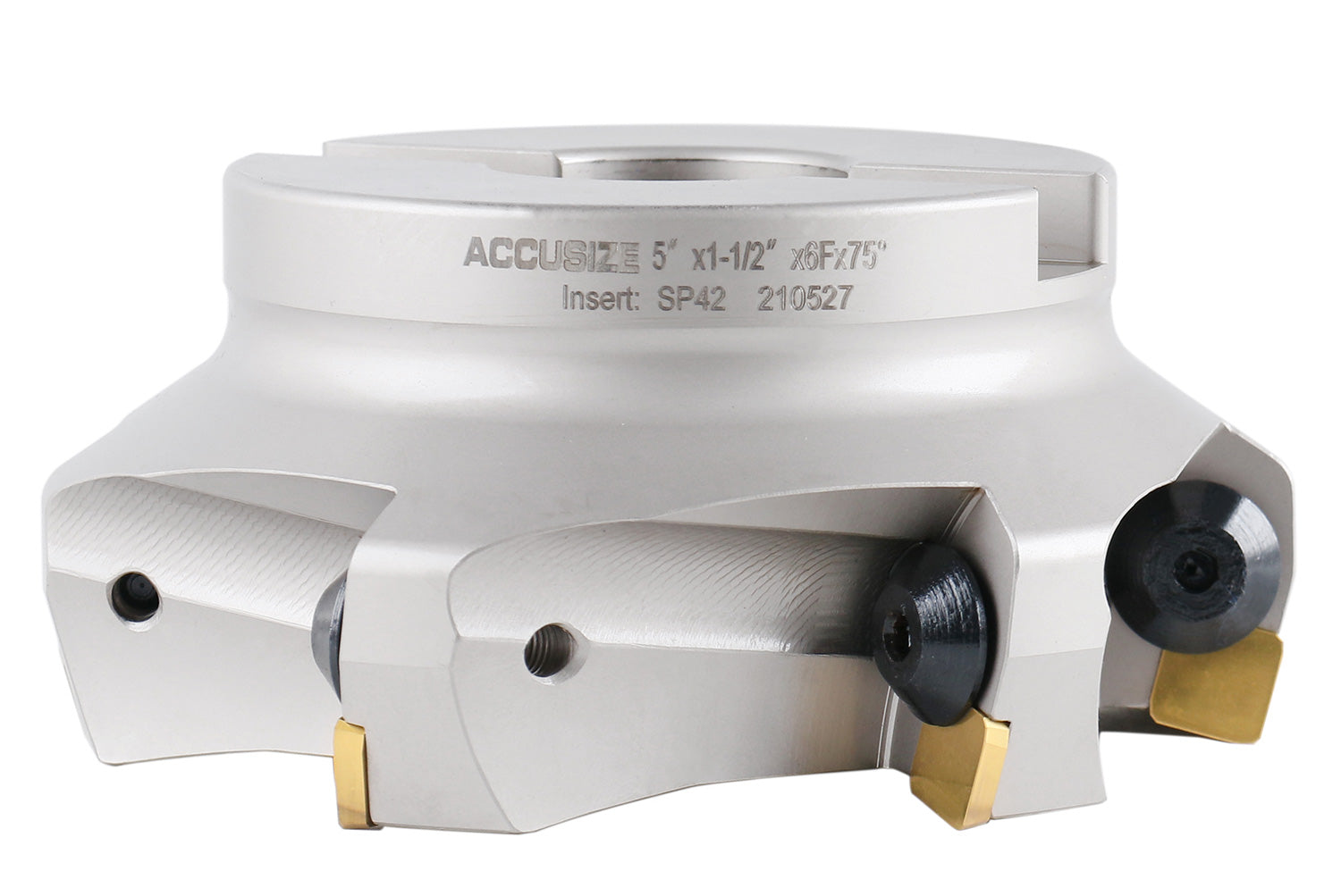 Positive Rake Face Mill 75 Degree Positive Rake Indexable Face Milling Cutters, with SPG422 Ca