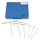 Premium 5/16'' - 6 Inch, 6ps/Set Telescoping Gage Set, Stain Chrome Finished, 3602-5018