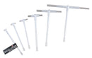 Premium 5/16'' - 6 Inch, 6ps/Set Telescoping Gage Set, Stain Chrome Finished, 3602-5018