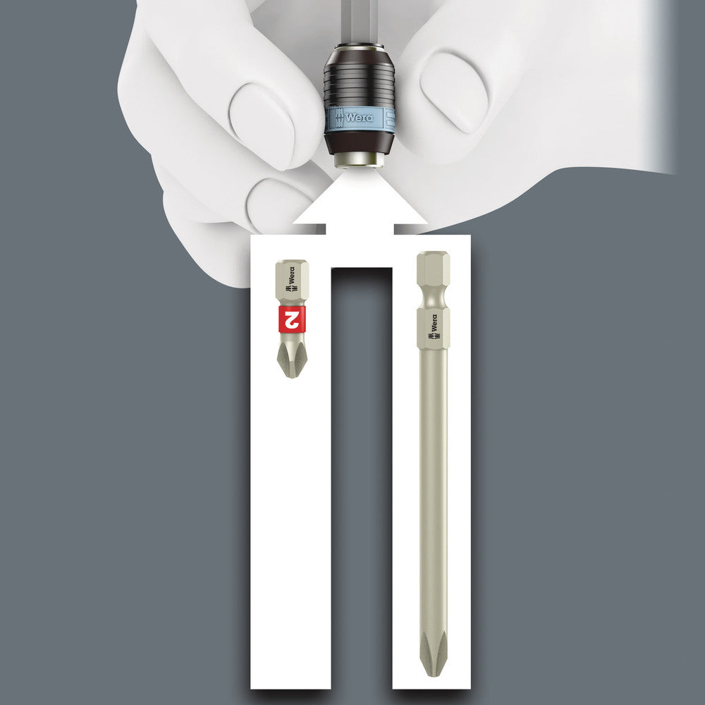 Wera Kraftform Kompakt 60, Imperial, inox, 17pièces