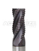 Standard Tooth, TiAlN Coated, M42-8% Cobalt Roughing End Mills