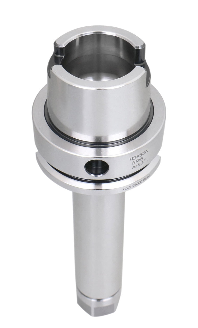 HSK63A- ER Collet Chuck Balancing to Grade G2.5/25,000RPM