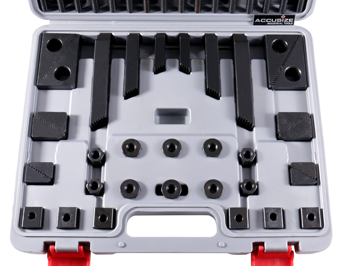 58pc Deluxe Steel Clamping Kit