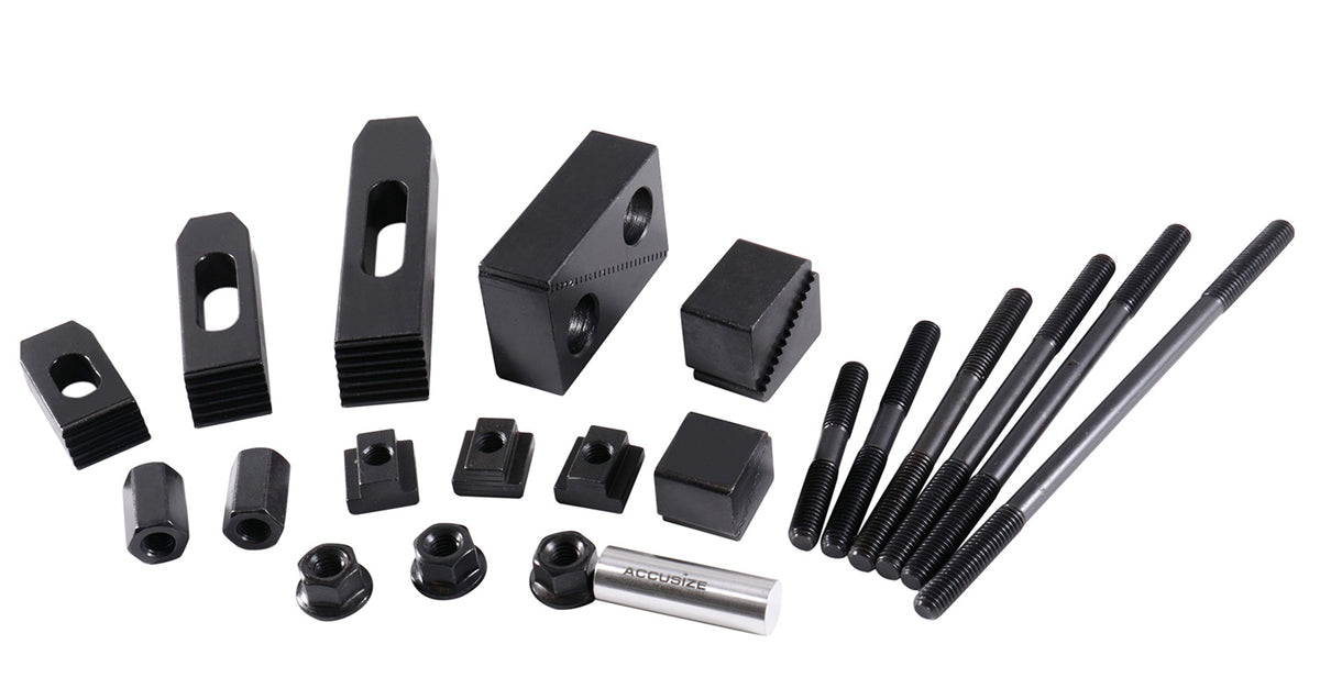 58pc Deluxe Steel Clamping Kit