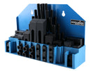 58 Pcs Deluxe Steel Clamping Kits, Table Slot 5/8'', Stud Size 1/2''-13, 4230-2626