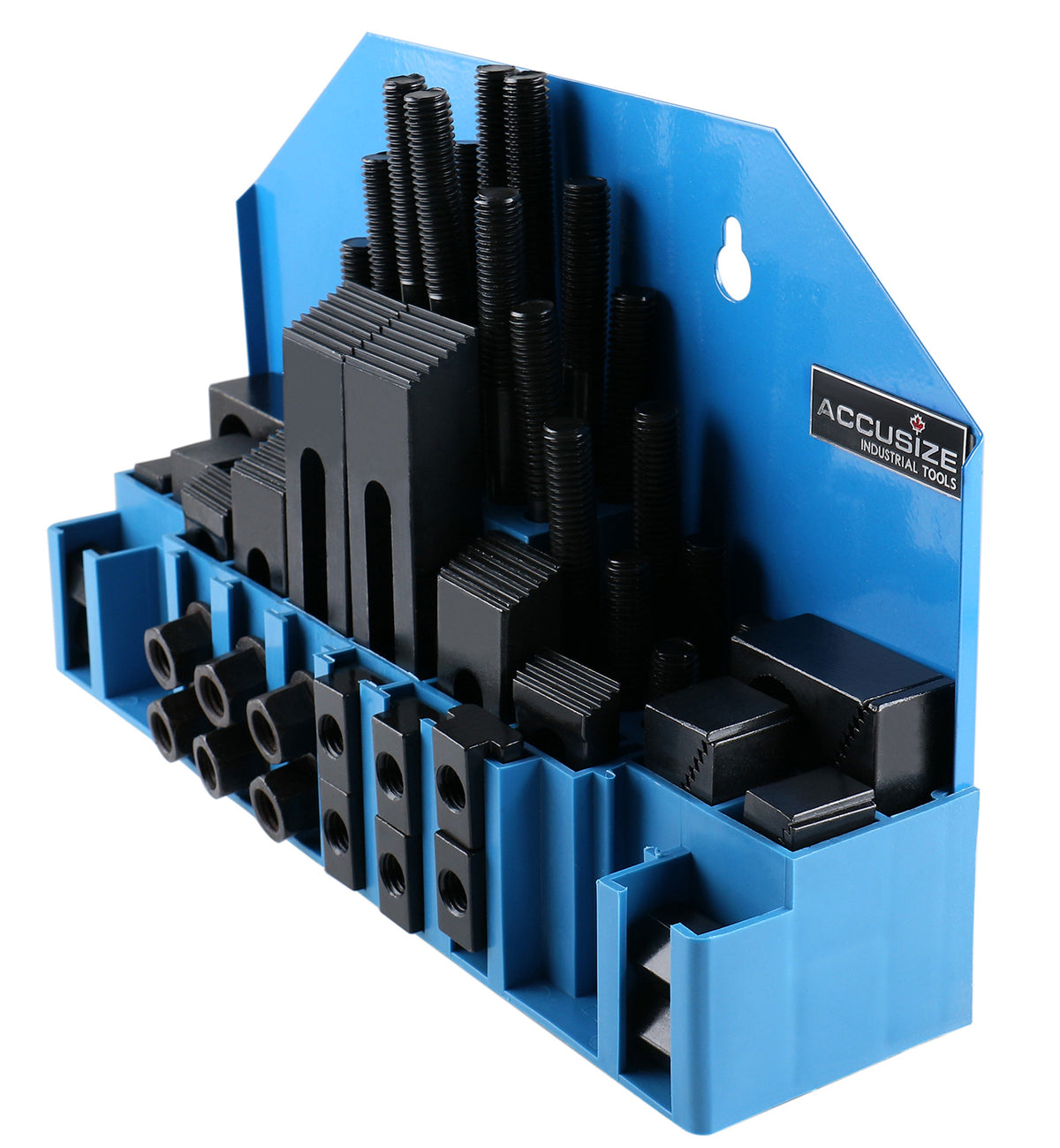 58 Pcs Deluxe Steel Clamping Kits, Table Slot 5/8'', Stud Size 1/2''-13, 4230-2626