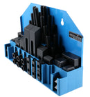 58 Pcs Deluxe Steel Clamping Kits, Table Slot 5/8'', Stud Size 1/2''-13, 4230-2626