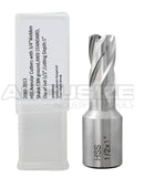 Fraises annulaires H.S.S. de 1" Profondeur de coupe, avec tige Weldon 3/4" ou 1-1/4 po, Ground CBN, ANSI STANDARD