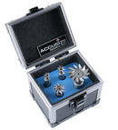 4Pc HSS Dovetail Angular Cutter Set, Right Hand Weldon Shank