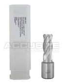 Fraises annulaires H.S.S. de 1" Profondeur de coupe, avec tige Weldon 3/4" ou 1-1/4 po, Ground CBN, ANSI STANDARD