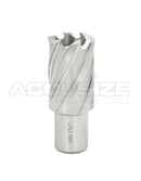 Fraises annulaires H.S.S. de 1" Profondeur de coupe, avec tige Weldon 3/4" ou 1-1/4 po, Ground CBN, ANSI STANDARD