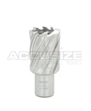 Fraises annulaires H.S.S. de 1" Profondeur de coupe, avec tige Weldon 3/4" ou 1-1/4 po, Ground CBN, ANSI STANDARD