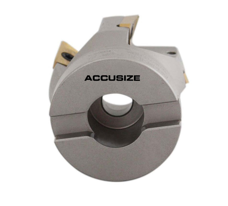 Shars 3" 90 Degree Indexable Face Mill Kit | 7 APKT1604 Carbide Inserts Included For Square Shoulder Milling