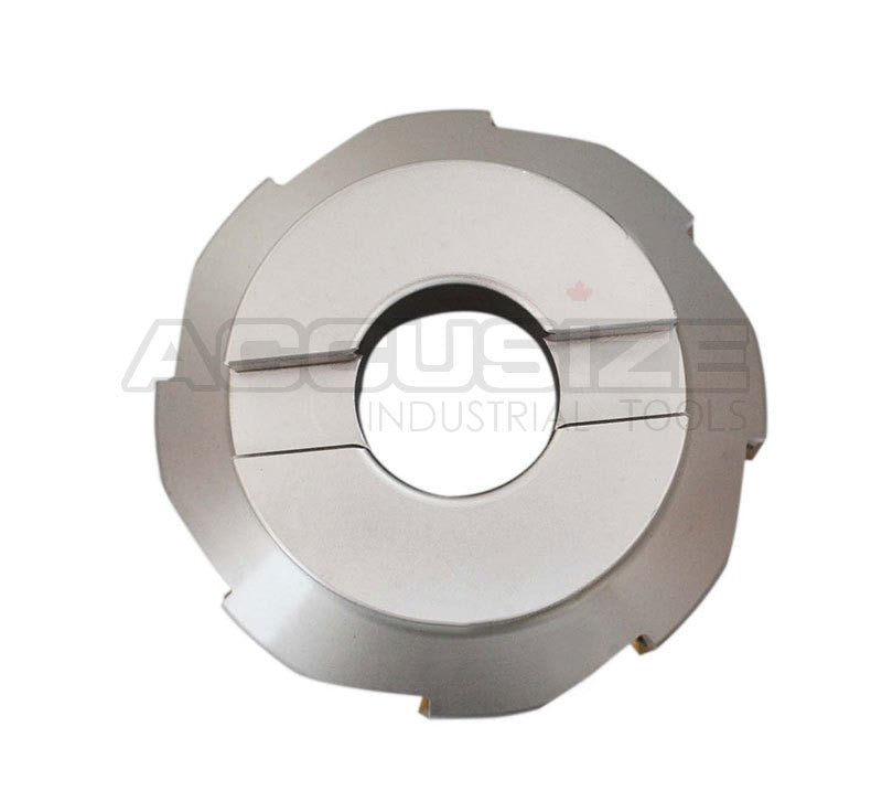 5" x 1-1/2" 90 Deg. Square Shoulder Indexable Face Mill w/ 18 APKT1604 Inserts, #4508-0022B+0056-1604