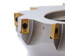 8" x 2-1/2"  Square Shoulder Indexable Face Mill w/ 12 pieces APKT1604 Insert,