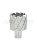 Fraises annulaires H.S.S. de 1" Profondeur de coupe, avec tige Weldon 3/4" ou 1-1/4 po, Ground CBN, ANSI STANDARD