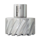 Fraises annulaires H.S.S. de 1" Profondeur de coupe, avec tige Weldon 3/4" ou 1-1/4 po, Ground CBN, ANSI STANDARD