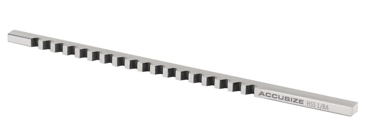 H.S.S. Keyway Broach, Metric, Inch, Style A, Style B, Style C, Style D, Style E & Style F
