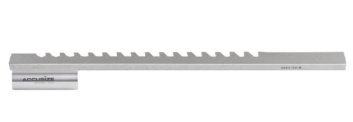 H.S.S. Keyway Broach, Metric, Inch, Style A, Style B, Style C, Style D, Style E & Style F