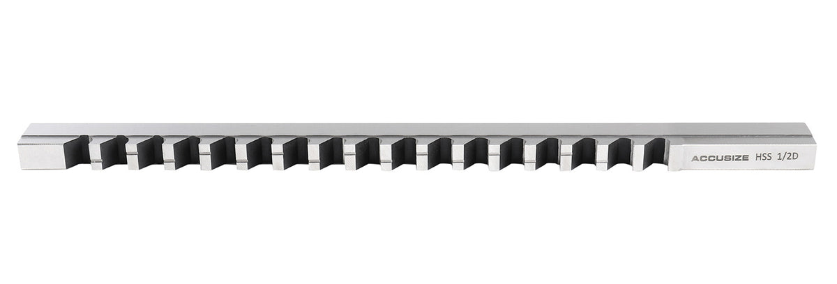 H.S.S. Keyway Broach, Metric, Inch, Style A, Style B, Style C, Style D, Style E & Style F
