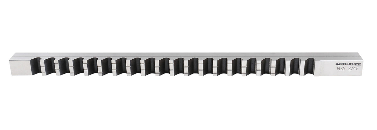 H.S.S. Keyway Broach, Metric, Inch, Style A, Style B, Style C, Style D, Style E & Style F