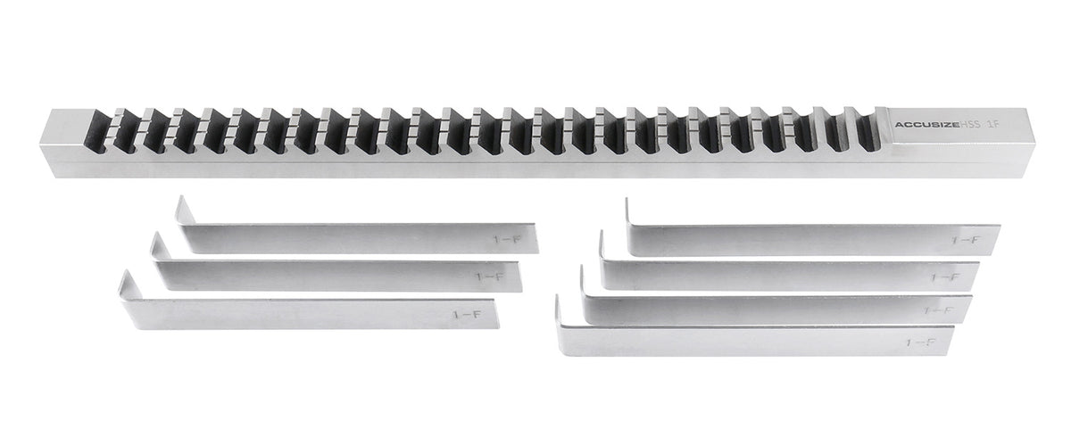 H.S.S. Keyway Broach, Metric, Inch, Style A, Style B, Style C, Style D, Style E & Style F