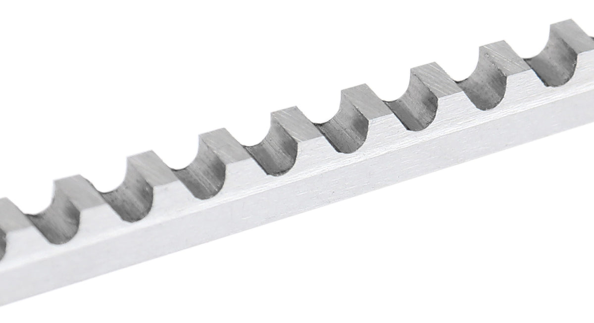 3Mm-A Ckeyway Broach, 13/64'' to 1-1/8'' Length of Cut, Requires 1 Shim, 5001-0004
