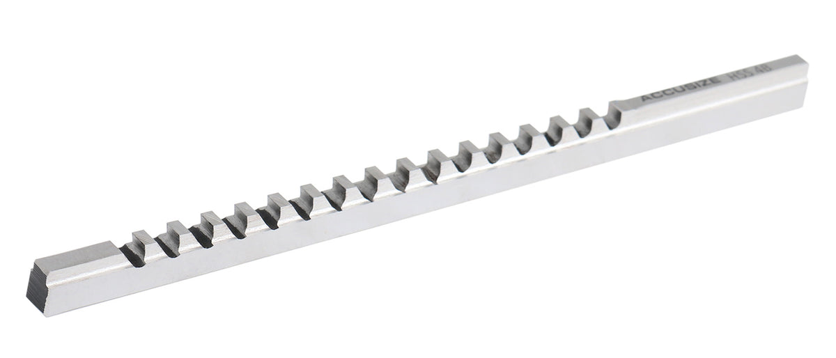 4Mm-B Keyway Broach, 19/64'' to 1-11/16'' Length of Cut, Requires 1 Shim, 5001-0006