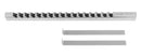 5Mm-B Keyway Broach, 19/64'' to 1-11/16'' Length of Cut, Requires 1 Shim, 5001-0008