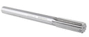 7/8'' H.S.S. Straight Shank Straight Flute Chucking Reamer, Flute Length 2-5/8'', Oal 10'', Right Hand, 8 Flute, 5015-0245
