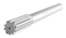 1-1/8'' H.S.S. M2 Straight Shank Straight Flute Chucking Reamer, Flute Length 2-7/8'', Oal 11'', 10 Flute, 5015-0305