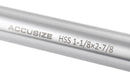 1-1/8'' H.S.S. M2 Straight Shank Straight Flute Chucking Reamer, Flute Length 2-7/8'', Oal 11'', 10 Flute, 5015-0305