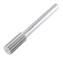 1-3/8'' H.S.S. M2 Straight Shank Straight Flute Chucking Reamer, Flute Length 3-1/4'', Oal 12'', Rh,10 Flute, 5015-0330