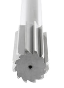 1-3/8'' H.S.S. M2 Straight Shank Straight Flute Chucking Reamer, Flute Length 3-1/4'', Oal 12'', Rh,10 Flute, 5015-0330