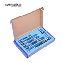 508S-0007, 7pcs/set Inch H.S.S. Capscrew Counterbore Sets #6, #8, #10, 1/4", 5/16", 3/8", 1/2"