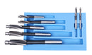 508S-007M, 7pcs/set HSS Solid Capscrew Counterbore Sets, 3 Flute, Metric