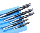 508S-007M, 7pcs/set HSS Solid Capscrew Counterbore Sets, 3 Flute, Metric
