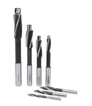 508S-007M, 7pcs/set HSS Solid Capscrew Counterbore Sets, 3 Flute, Metric