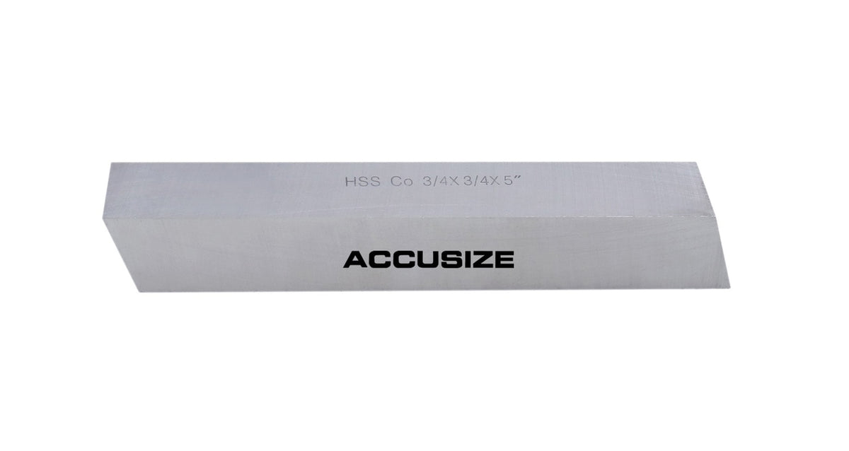 M35 (H.S.S. +5% ) Cobalt Lathe Tool Bits - Ground for Heavy Cuts on Casting and Forgings