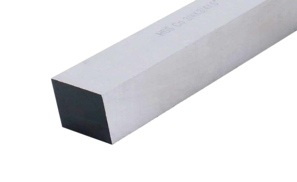 M35 (H.S.S. +5% ) Cobalt Lathe Tool Bits - Ground for Heavy Cuts on Casting and Forgings