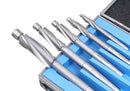 7 Pc'' H.S.S. Solid Capscrew Counterbore Set 3 Flute Straight Shank, 509S-0007
