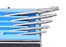 7 Pc'' H.S.S. Solid Capscrew Counterbore Set 3 Flute Straight Shank, 509S-0007